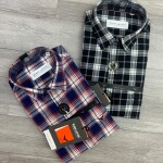 Black Letter Checked Shirt