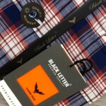 Black Letter Checked Shirt