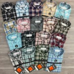 Black Letter Checked Shirt