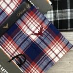 Black Letter Checked Shirt