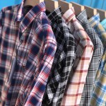 Black Letter Checked Shirt