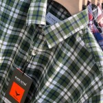 Black Letter Checked Shirt