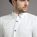 Back Letter Imported Fabric Shirt