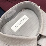 Black Letter Imported Fabric Shirt