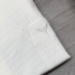 Black Letter Imported Fabric Shirt