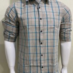 Duster Blue Checked Shirt