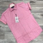 Duster Blue Half Sleeve Printed Shirt