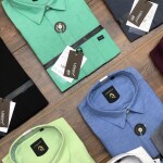 Logoff Oxford Fabric Plain Shirt