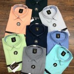Logoff Oxford Fabric Plain Shirt