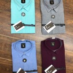 Logoff Oxford Fabric Plain Shirt