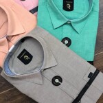 Logoff Oxford Fabric Plain Shirt