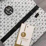 LOGOFF  COTTON OXFORD PRINT  SHIRT