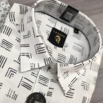 LOGOFF  COTTON OXFORD PRINT  SHIRT