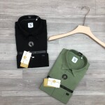 Logoff Satin Lycra Shirt
