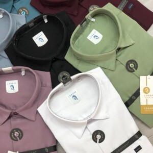 Logoff Satin Lycra Shirt