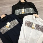 Logoff Satin Printed Shirt