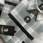 Logoff Knitted Dobby Checked Shirt