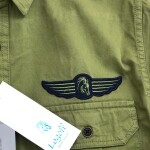 Logoff double Pocket shirt Twill Fabric