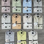 Logoff Linen Striped Shirt