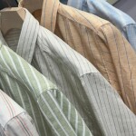Logoff Linen Striped Shirt