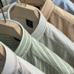 Logoff Linen Striped Shirt