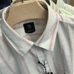 Logoff Linen Striped Shirt