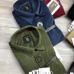 Logoff Imported Velvet Fabric Shirt