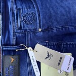 black letter jeans pant