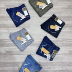 Wood machine Ankle Fit Jeans