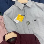 s squere imported linen shirt