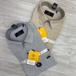 s squere imported linen shirt