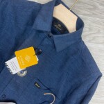 s squere imported linen shirt