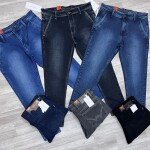 Wood machine Ankle Fit Jeans