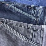 Wood machine Ankle Fit Jeans