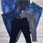 Wood machine Ankle Fit Jeans