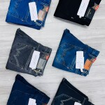 Wood machine Ankle Fit Jeans