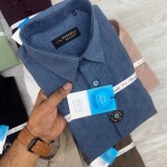 word wale linen shirt