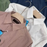 word wale linen shirt