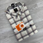 logoff cotton oxford checks shirt