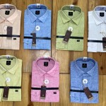 poloff full sleeve linen shirt