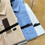 poloff full sleeve linen shirt