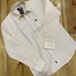 poloff full sleeve linen shirt