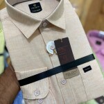 poloff full sleeve linen shirt