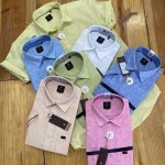 Poloff Half Sleeve normal Linen Shirt