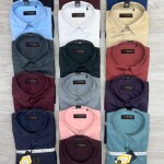 word wale imported satin shirt