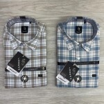 logoff cotton oxford checks shirt
