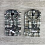 logoff cotton oxford checks shirt