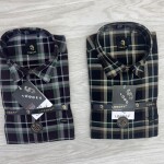 logoff cotton oxford checks shirt