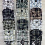 logoff cotton oxford checks shirt