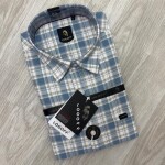 logoff cotton oxford checks shirt